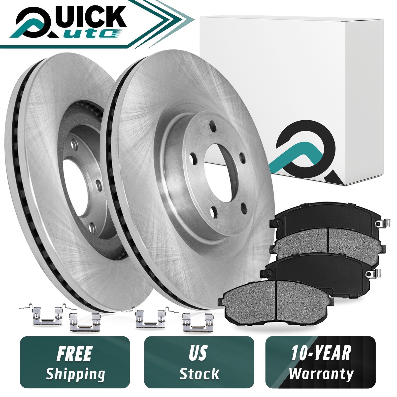 Front Brake Rotors Ceramic Pads Kit for Nissan Altima 2007 2008 2009 2010 – 2017