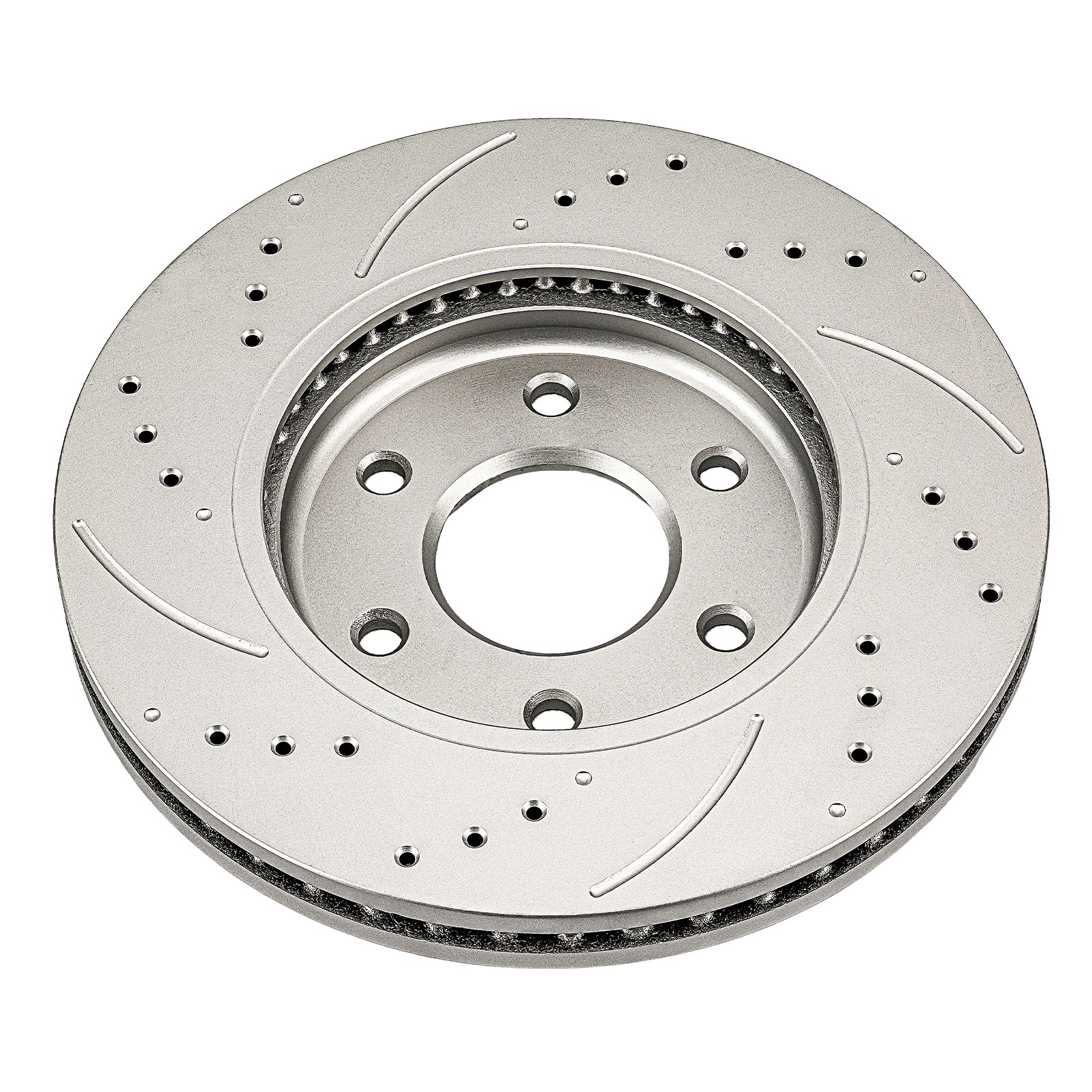 2x Front Drilled Slotted Brake Rotors For 2005-2019 Nissan Frontier 2.5L 980369