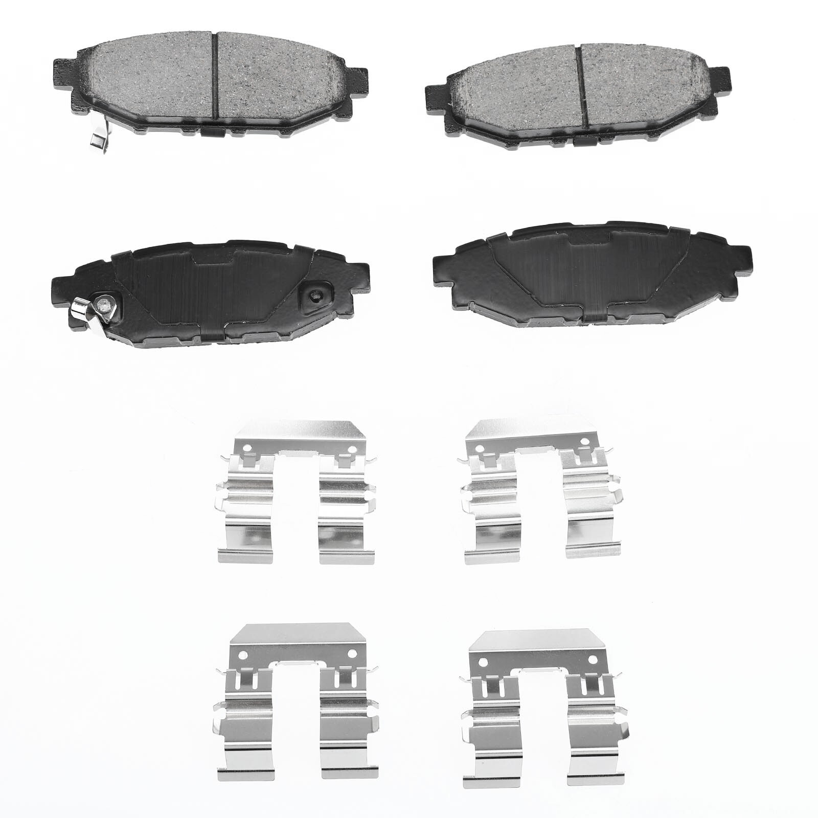 Rear Drilled Disc Brake Rotor & Brake Pads for Subaru Impreza 2012-2019 Forester