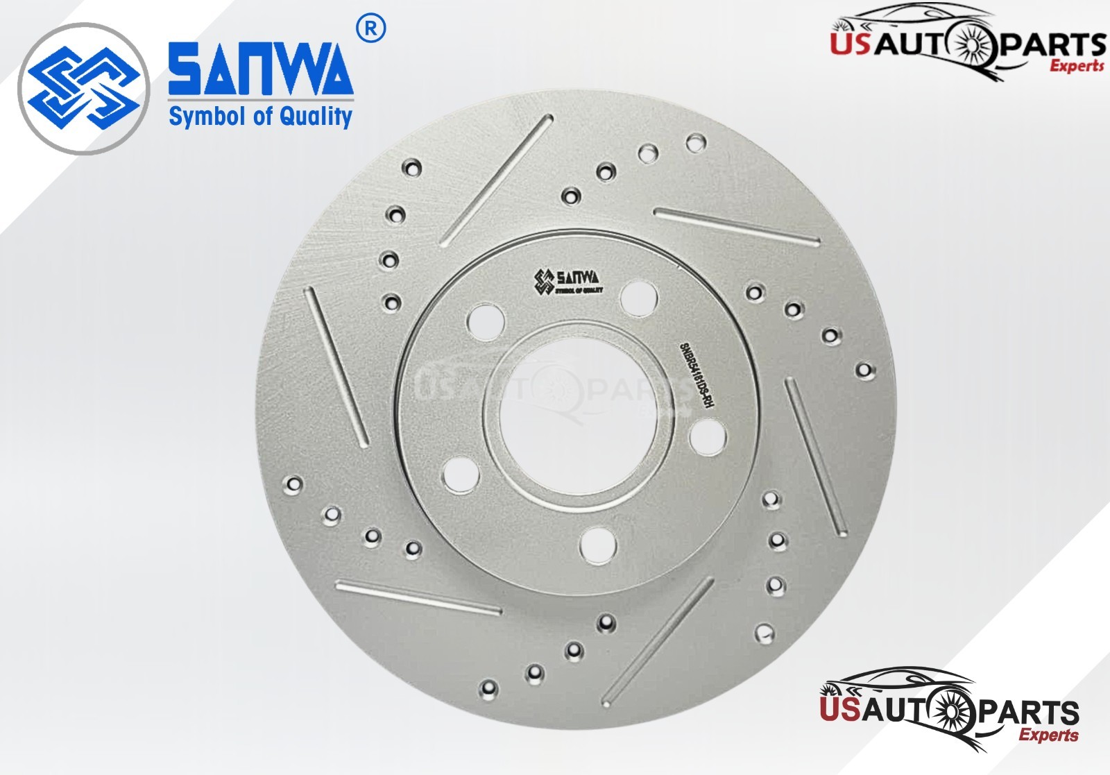 FRONT & REAR BRAKE ROTOR SET GEOMET COATED D&S FOR JEEP MITSUBISHI 2007-2020