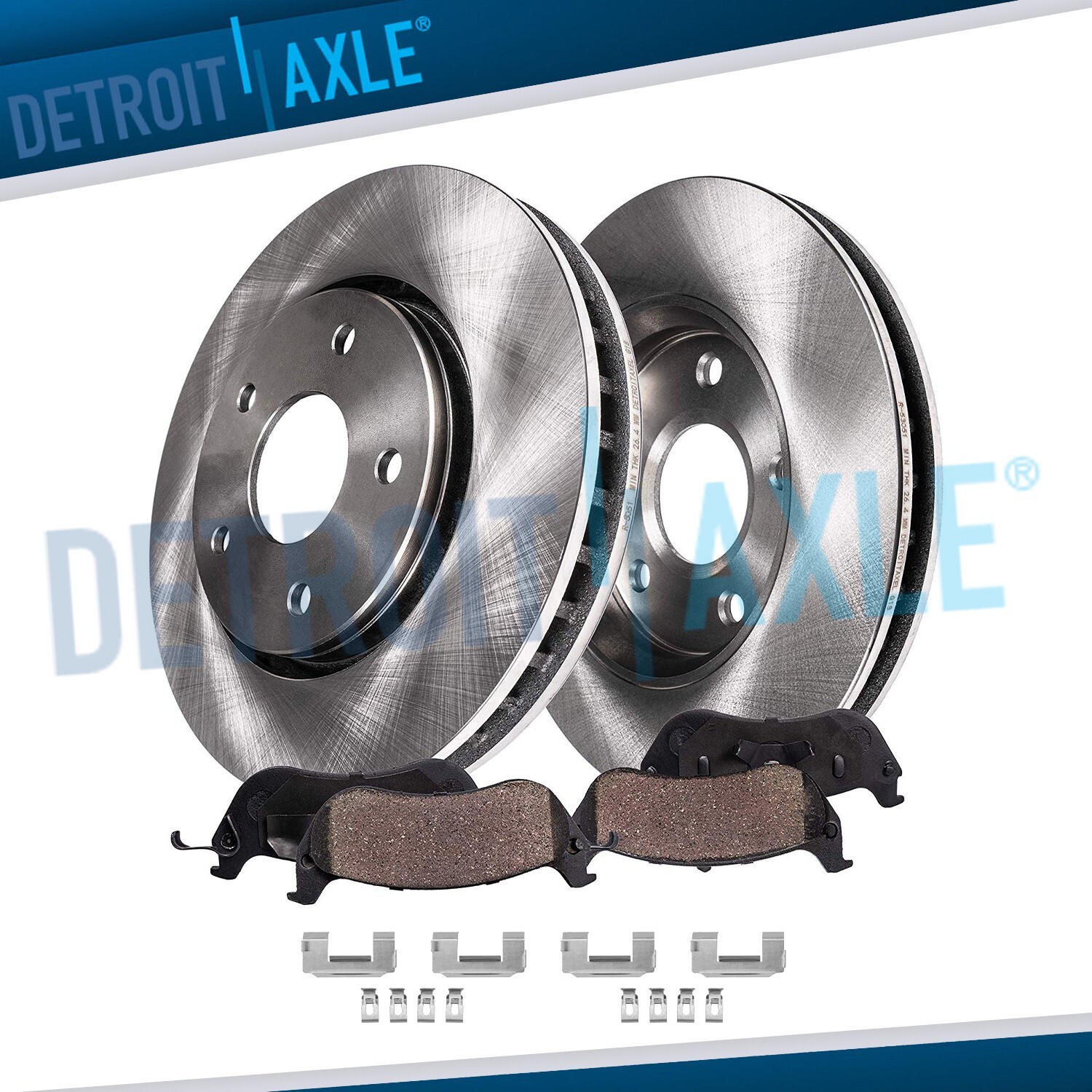 300mm Front Brake Rotors & Ceramic Pads for JAGUAR S FORD THUNDERBIRD LINCOLN LS