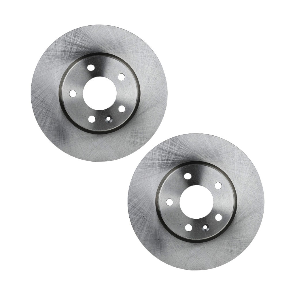 For Chevy Cruze 2014 2015 Brake Discs Front | Pair | Cast Iron | Plain Surface