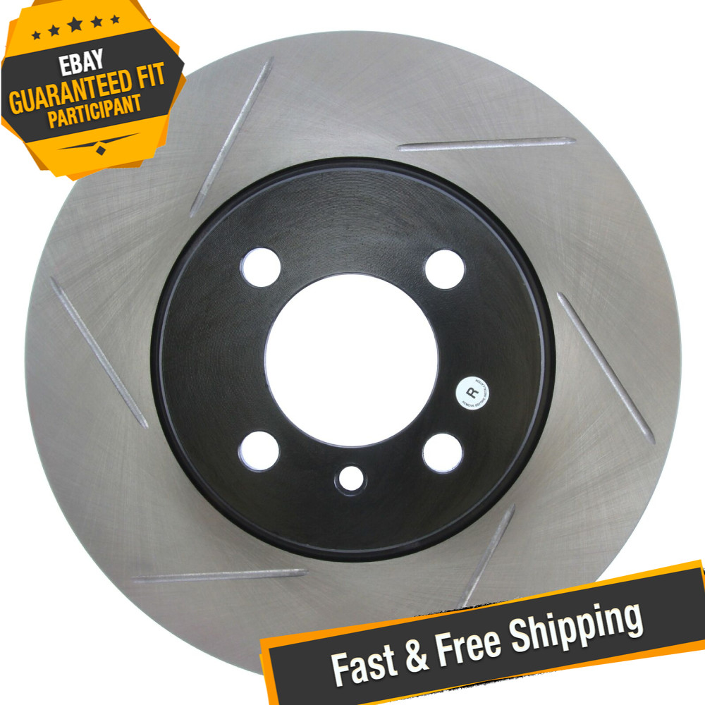 StopTech 126.34018SR Sport Slotted 1-Piece Front Brake Rotor for 1991 BMW 318i