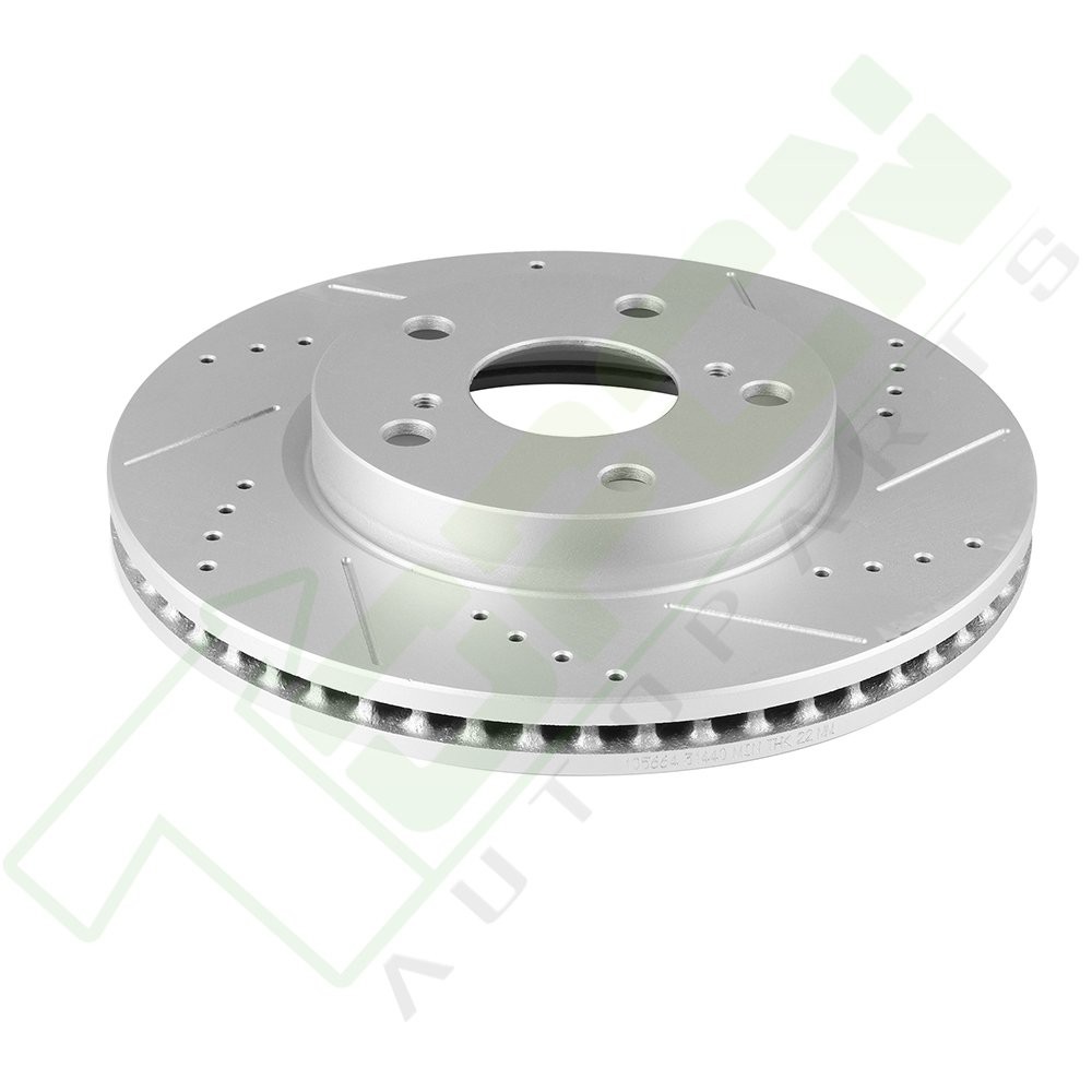 4 Pcs Front Rear Brake Discs Rotors For Toyota Rav4 2013 – 2017 Drill And Slot
