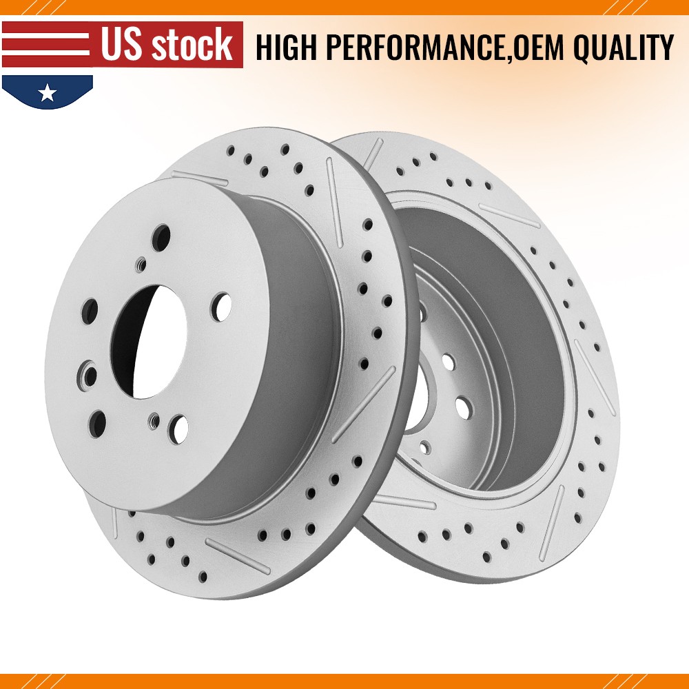 269mm Rear Brake Rotor for 2005-06 Toyota Avalon Camry Solara Lexus ES300 ES330