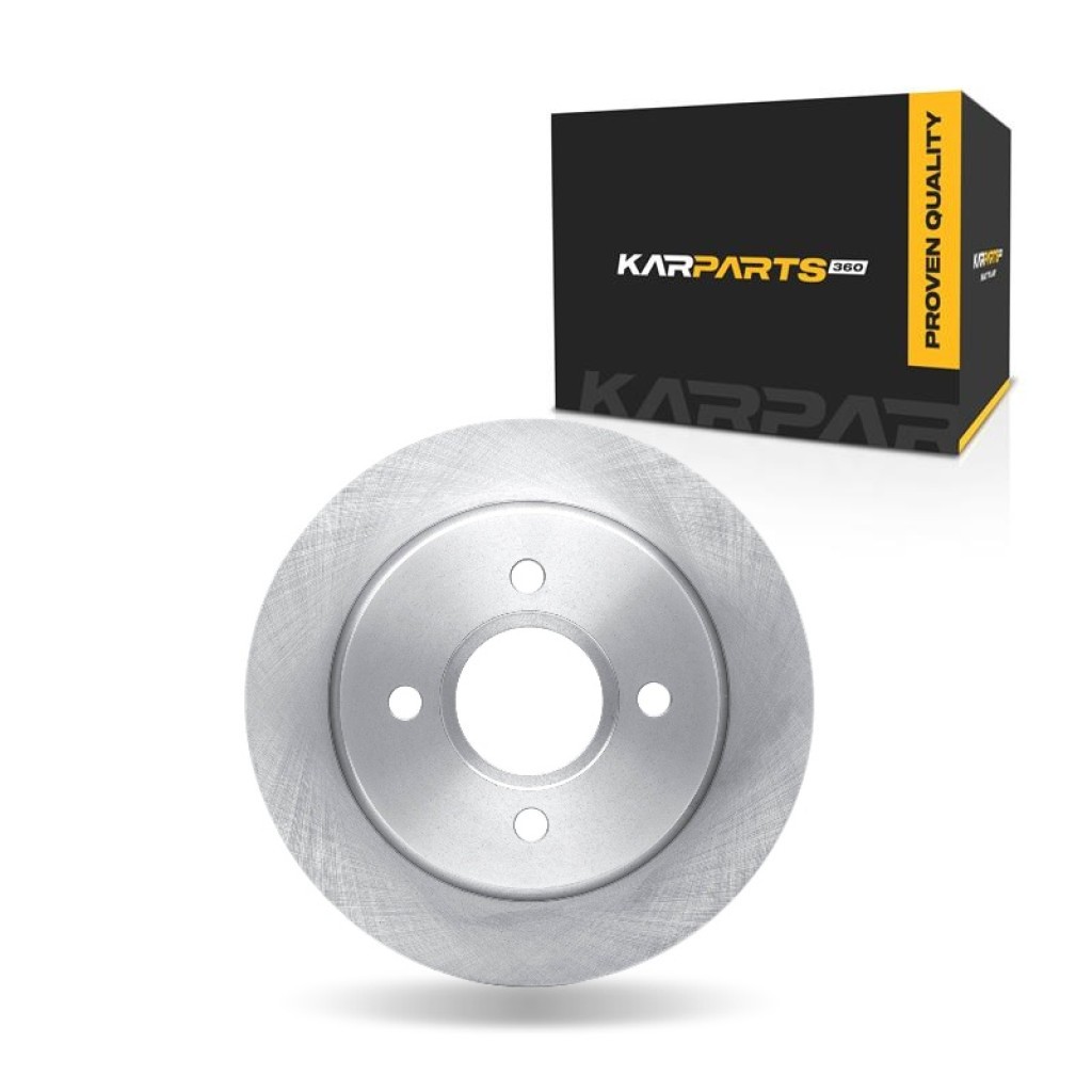 For Ford Focus 2001-2007 Disc Brake Rotor | Rear | Cast Iron Solid | 4 Lug Holes