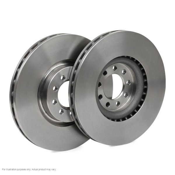 2X APEC Front Brake Discs for IVECO DAILY VI Van 35S18, 290mm Vented SDK6515