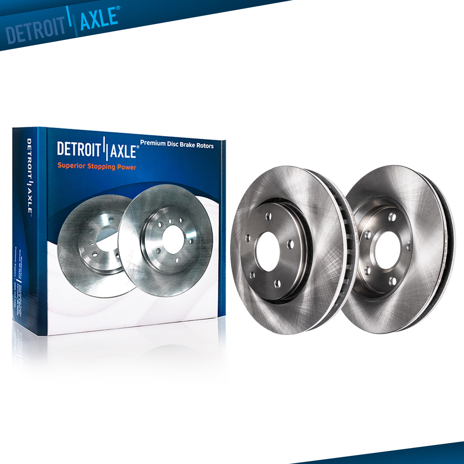 300mm Pair Front Disc Brake Rotors for Chevy Cruze Volt Malibu Buick Verano