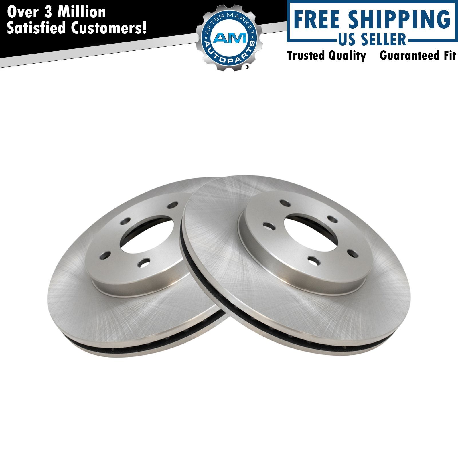 Front Brake Rotor Pair for Ford Escape Mercury Mariner Mazda Tribute