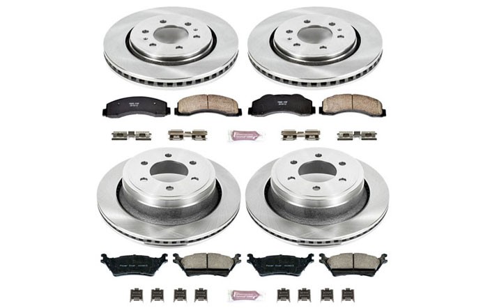Powerstop Koe6268 Daily Driver Brake Kit