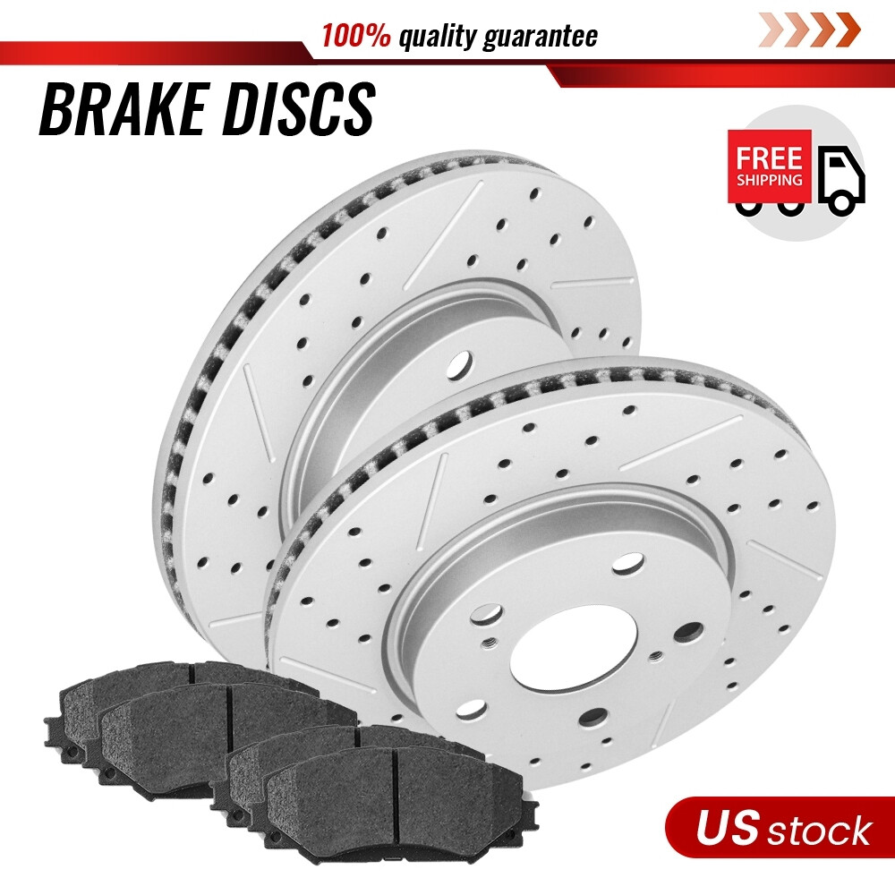275mm Front Disc Brake Rotors & Brake Pads for Lexus HS250H Toyota RAV4 Pirus V