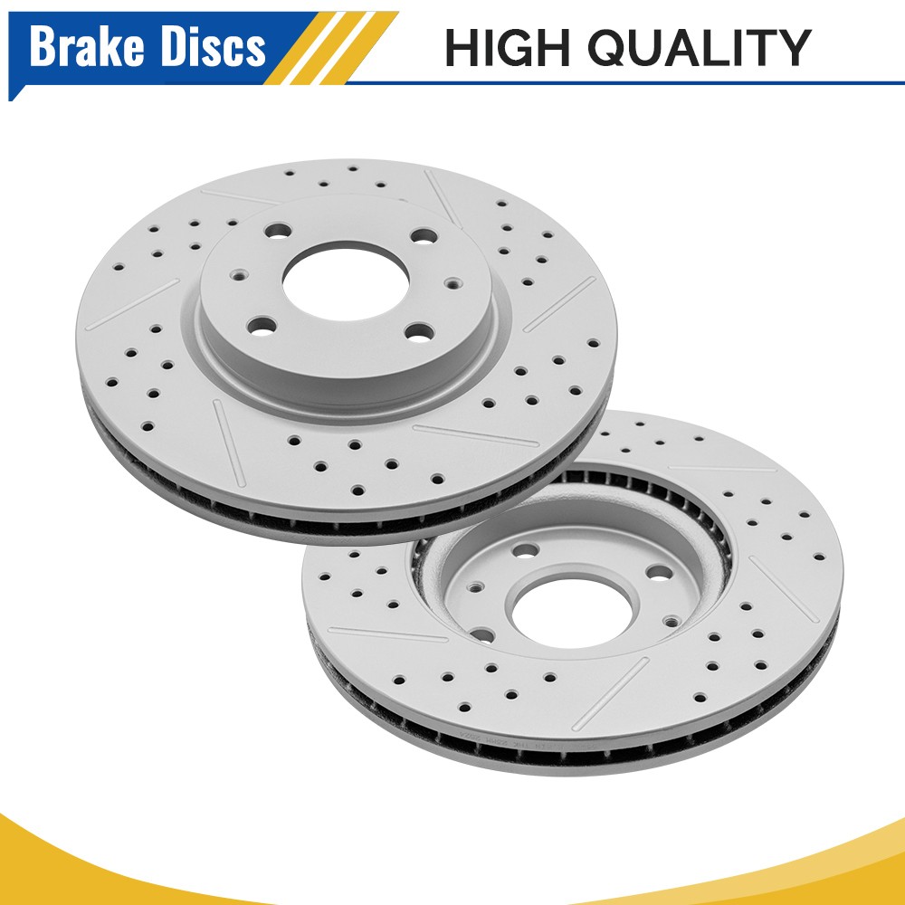 10.83 inch (275mm)Front Drilled Brake Rotor For 2008 2009 2010 2011 Ford Focus