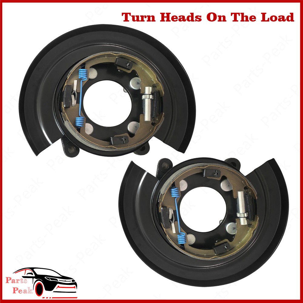 For 2005-2012 Ford F-Series Rear Passenger Driver Loaded Brake Backing Plate New
