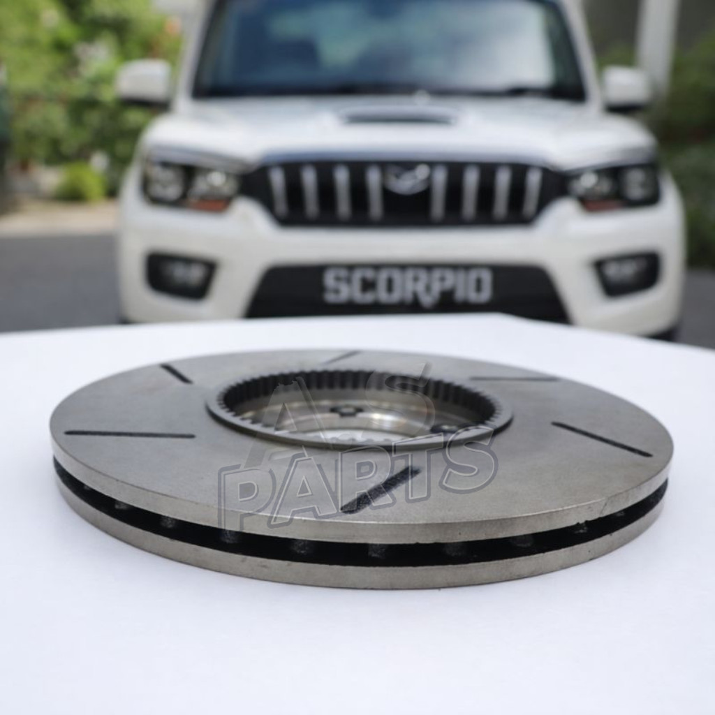 Genuine For Mahindra Scorpio 1st Gen ,2nd Gen Front Brake Disc with ABS