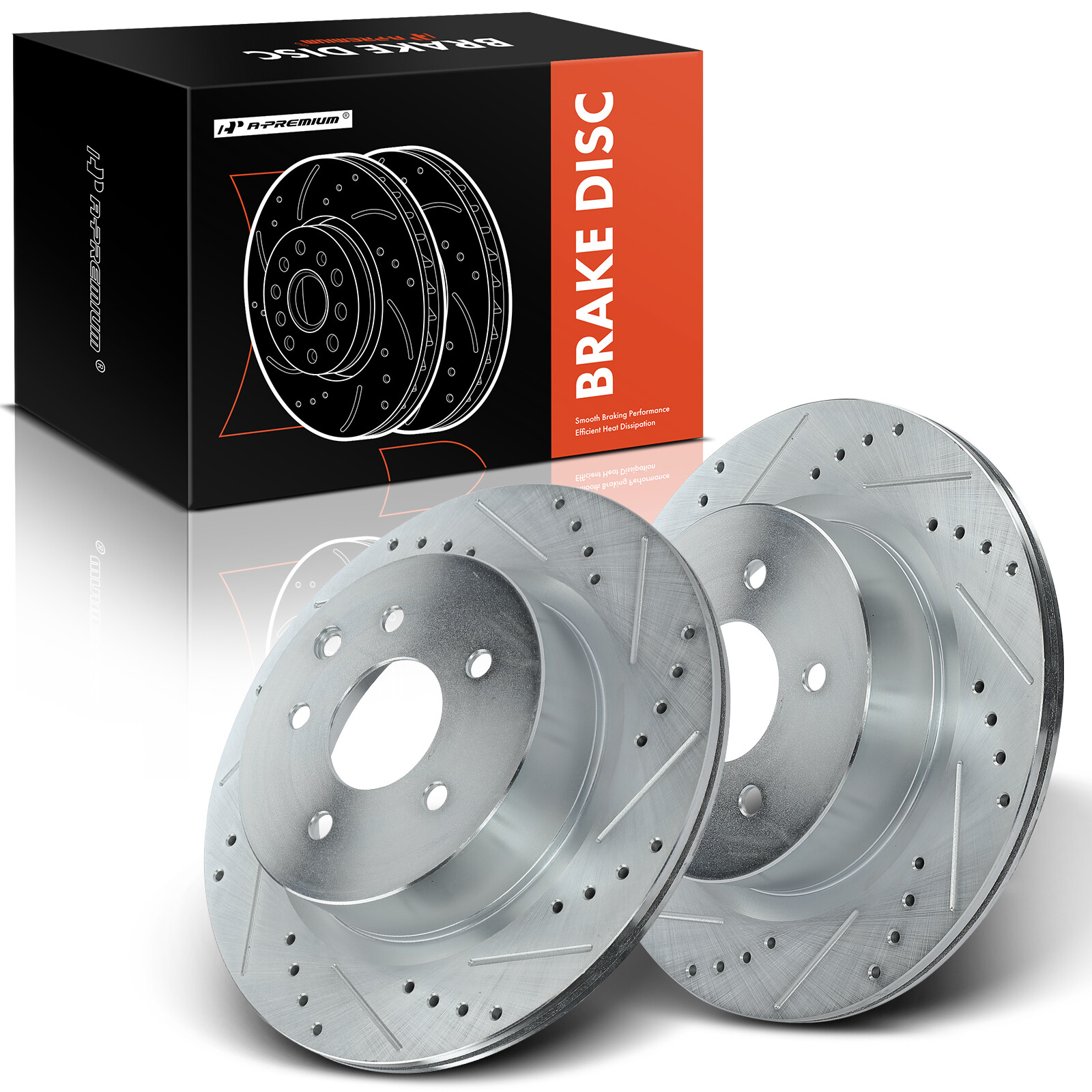 Rear Drilled Rotors for Nissan 350Z 370Z Maxima INFINITI EX35 EX37 G25 Maxima