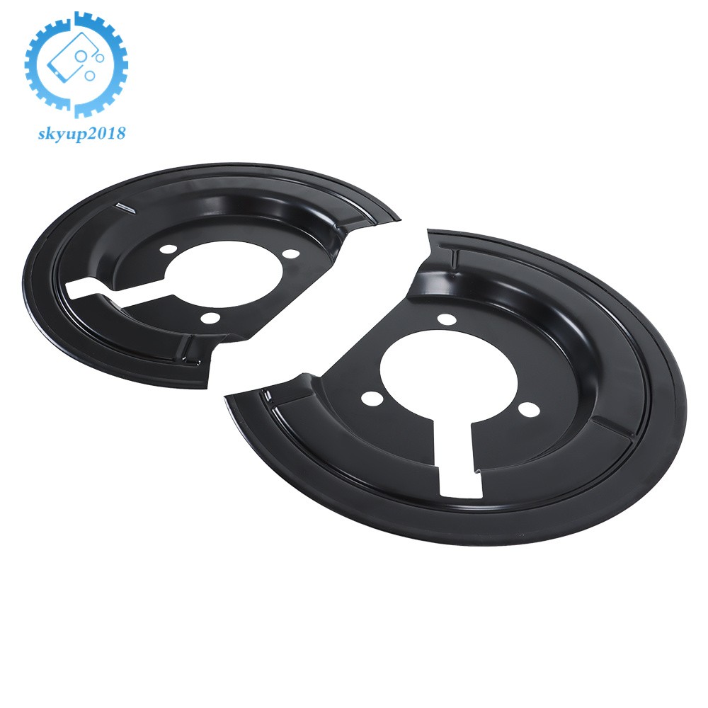 2x Brake Backing Plate-Dust Shield Front For Ram 1500 2011 2012-2019 4.7/5.7L