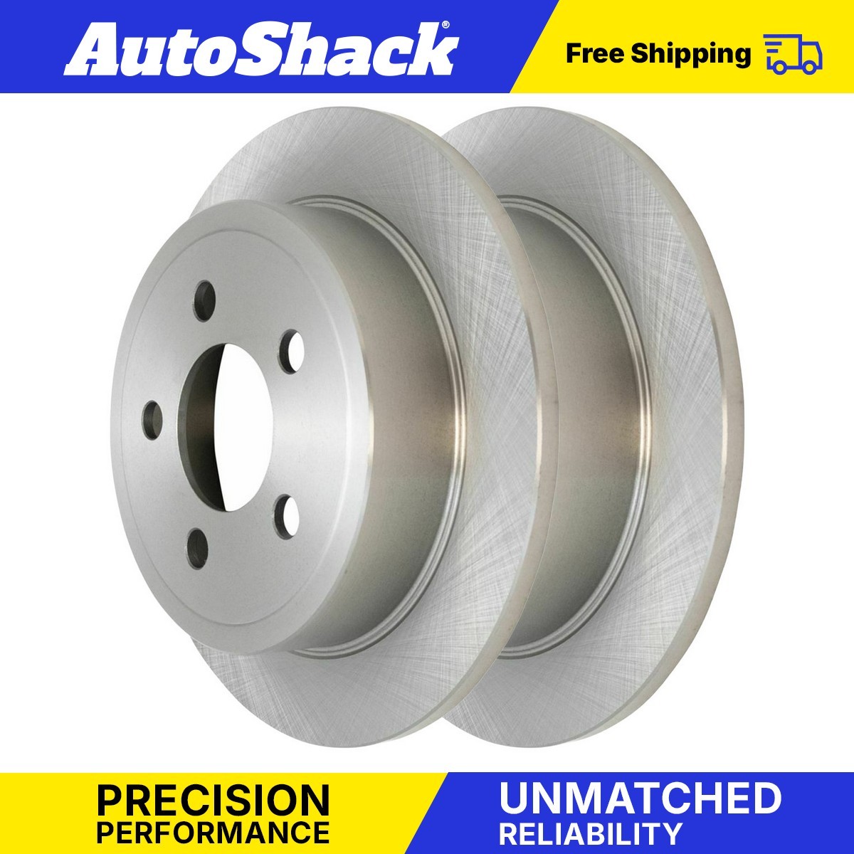 Rear Brake Rotors Pair 2 for 2003-2006 Jeep TJ Wrangler 2003-2007 Liberty 3.7L