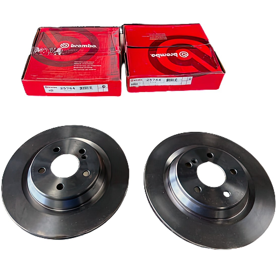 Rear Brembo Disc Brake Rotors For Mercedes-Benz S600, S55 AMG, CL55 AMG; 315mm