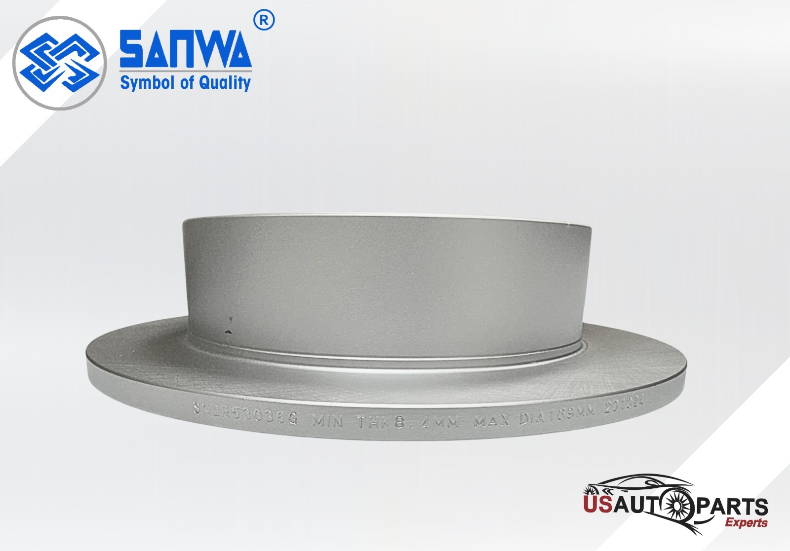 REAR BRAKE ROTOR SOLID & COATED 262MM FOR CHRYSLER DODGE JEEP SEBRING 07-17 2.4L