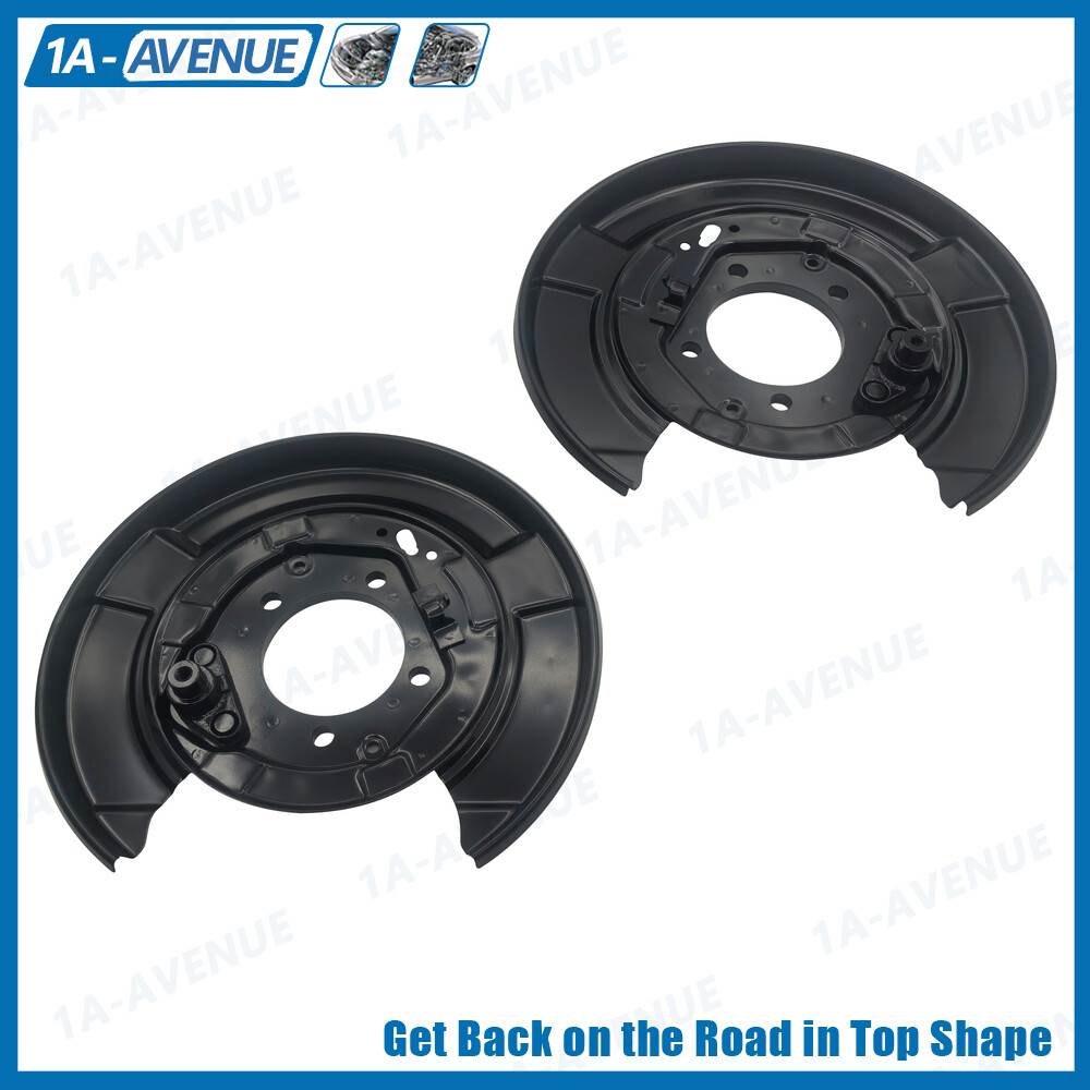 924-373 New Brake Dust Shields Set of 2 Rear for Lexus RX330 RX350 RX400h Toyota