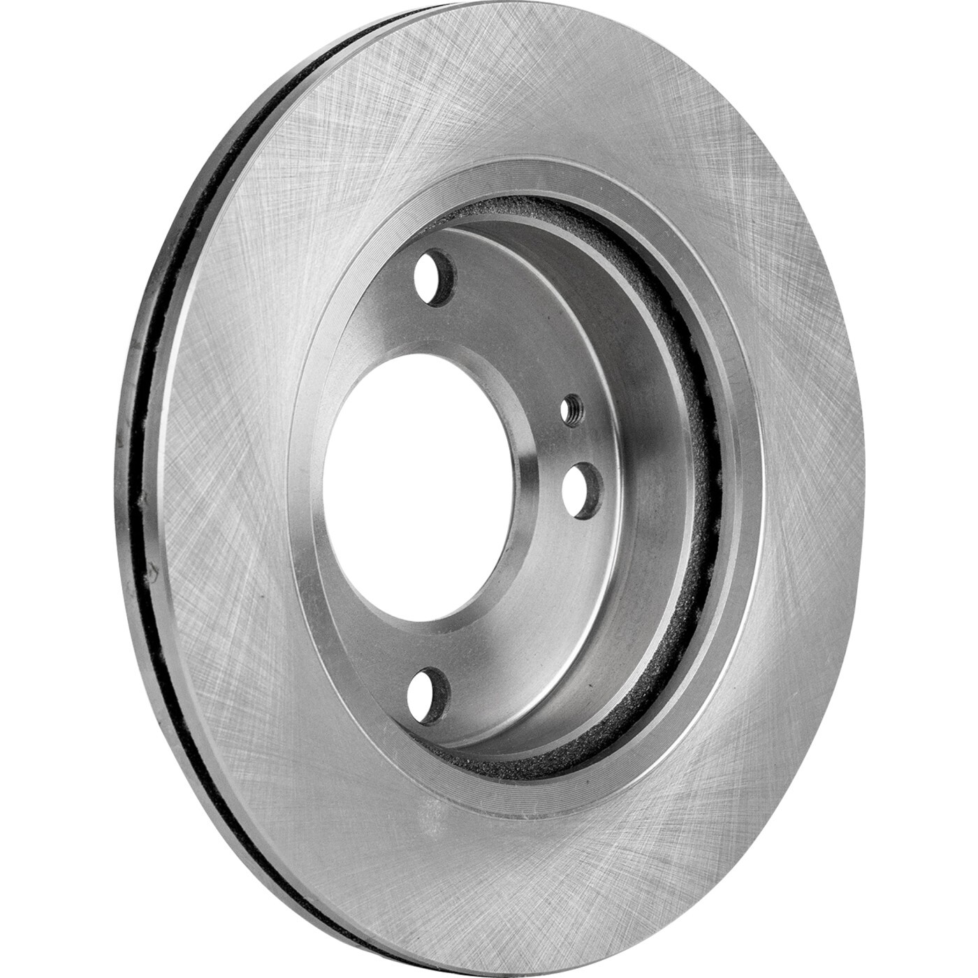 Front Brake Disc and Pad Kit For 2014-15 Mitsubishi Mirage Ceramic Plain Surface