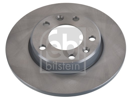 2X Febi 107710 Rear Brake Discs Pair 249mm Solid Fits Peugeot 308 Cc Sw
