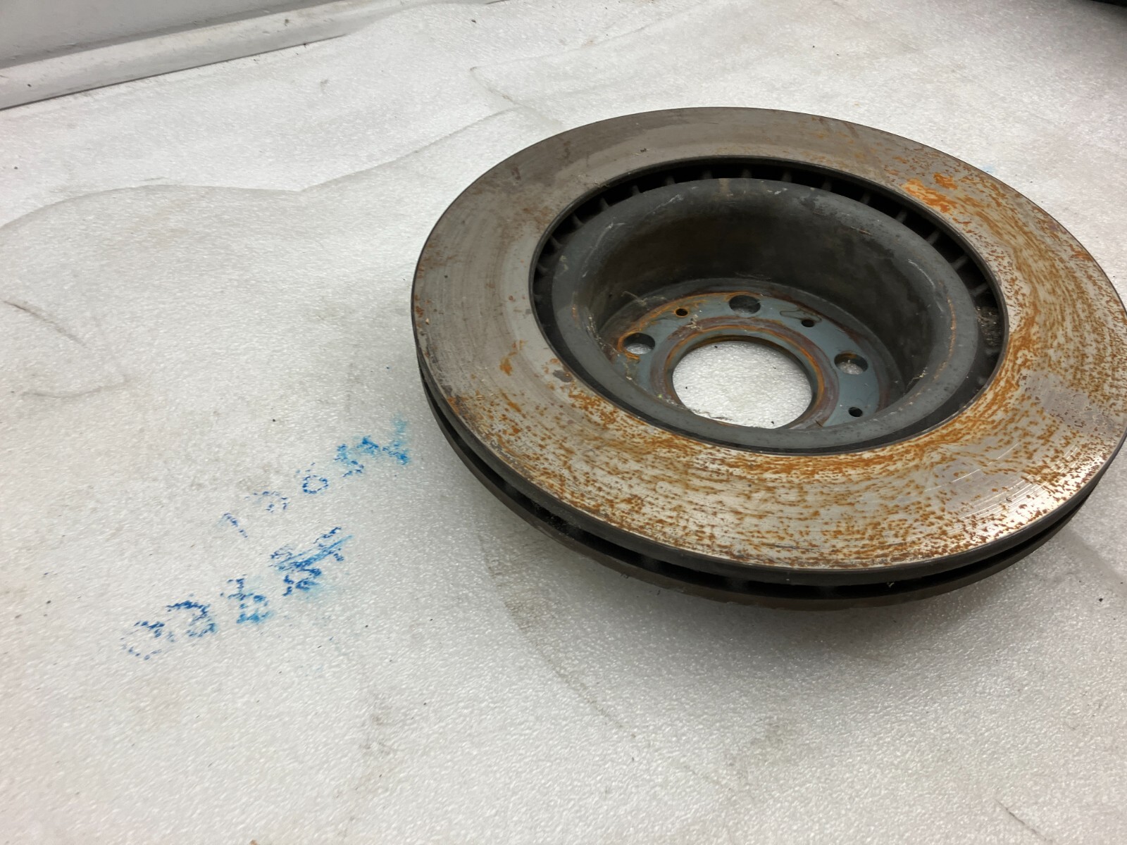 ⭕ 17-23 Model 3 Front Passenger Side Brake Disc Rotor Base Mono-Material Right