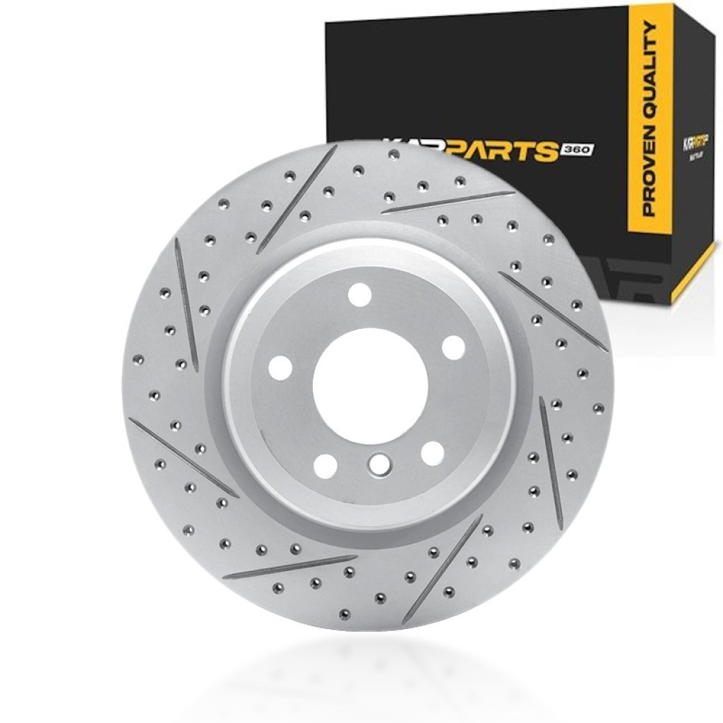 For BMW 335i 2007-2013 Brake Rotor | 2.95 inches / 75 mm. Center Hole Diameter