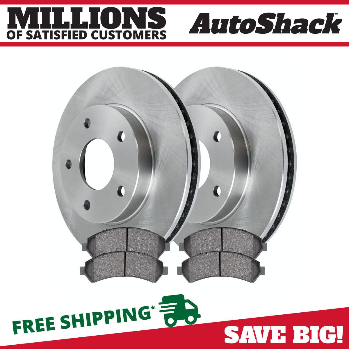 Front Brake Rotors & Pads for GMC Jimmy Sonoma Chevy Blazer S10 Olds Bravada V6