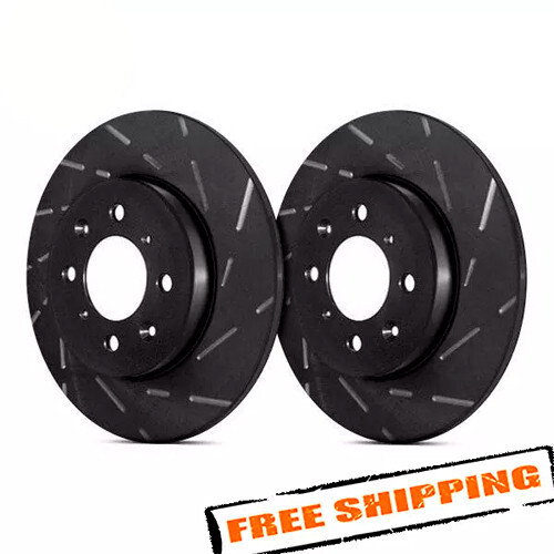 EBC USR BlackDash Series Sport Slotted Brake Rotors for 94-98 Nissan 240SX