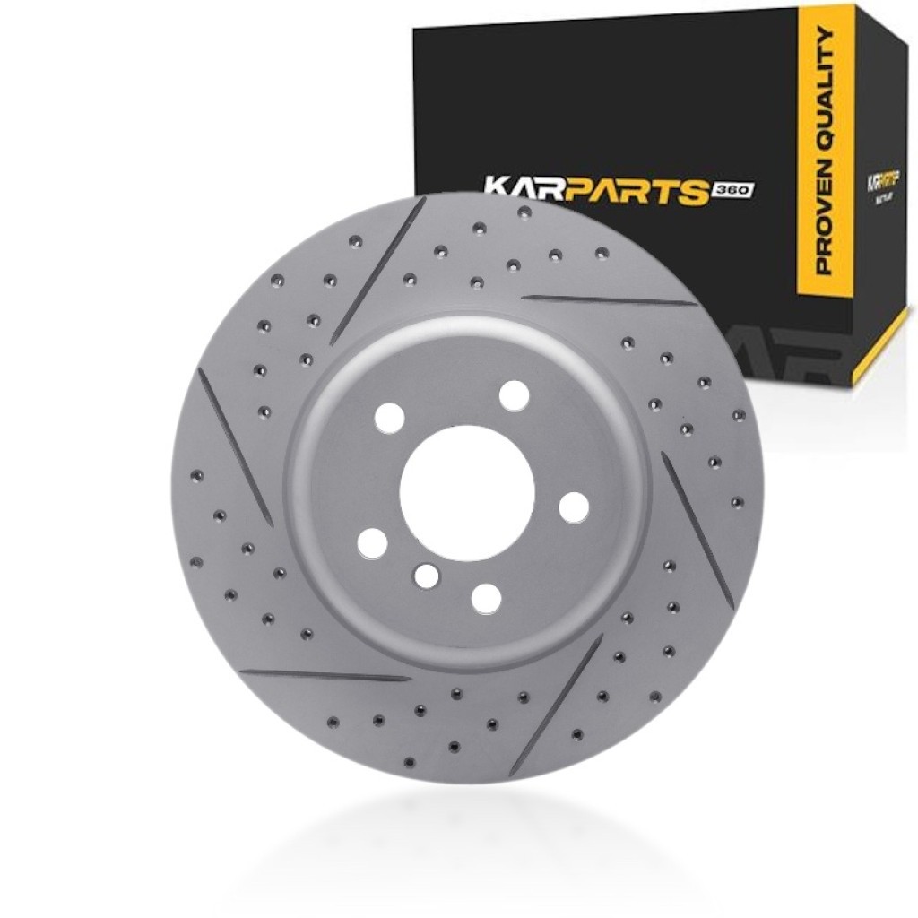 For BMW 650i 2012-2017 Brake Rotor | 75 mm. / 2.95 inches Center Hole Diameter