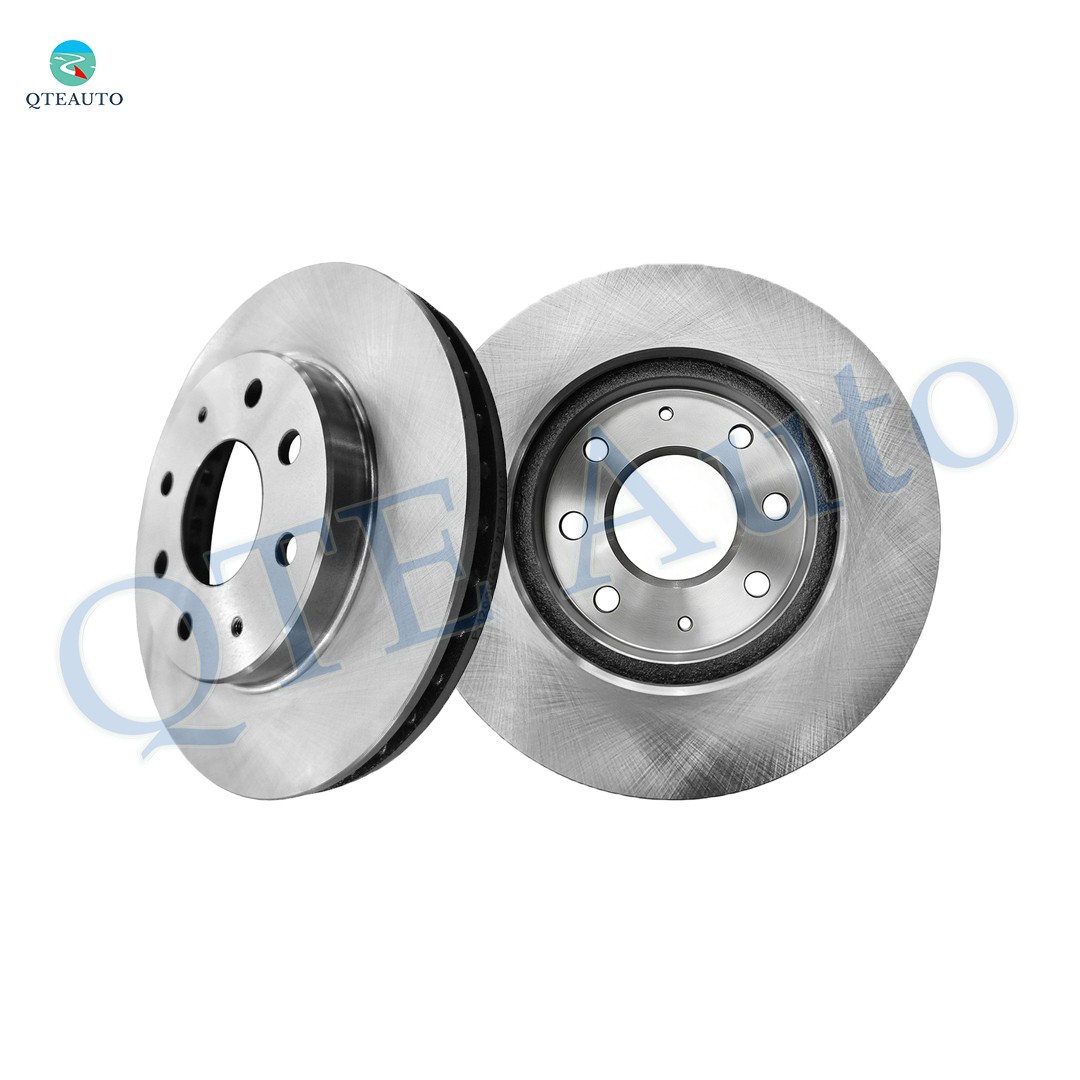 Front 256mm Brake Disc Rotors For 1988 1990-1998 Mitsubishi Galant