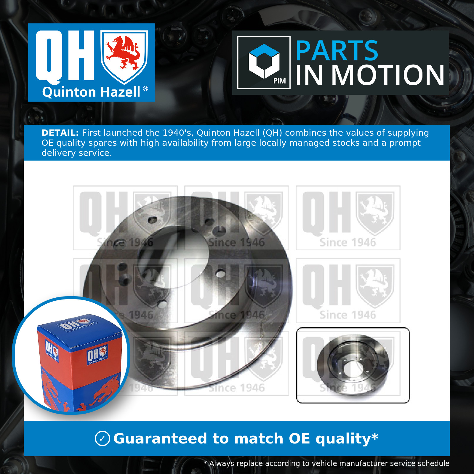 2x Brake Discs Pair Vented Rear 315mm BDC5463 Quinton Hazell Set 584113E300 New
