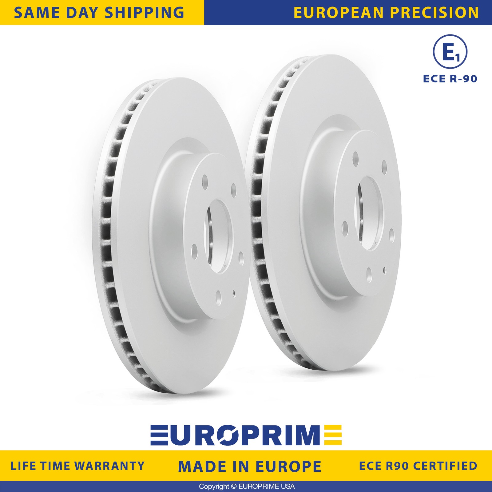 11.61 inch Front Disc Brake Rotors for 2014-2018 Mazda 3 2016-2021 Mazda CX-3