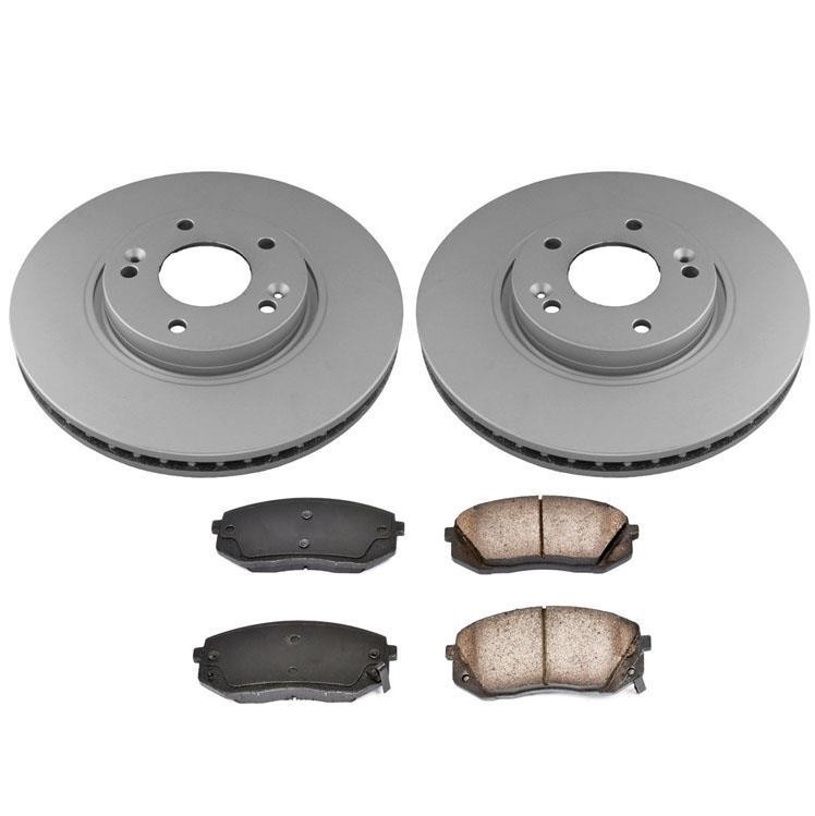 Front Brake Rotors and Brake Pad Fits Hyundai Tucson Front Wheel Drive 13-15