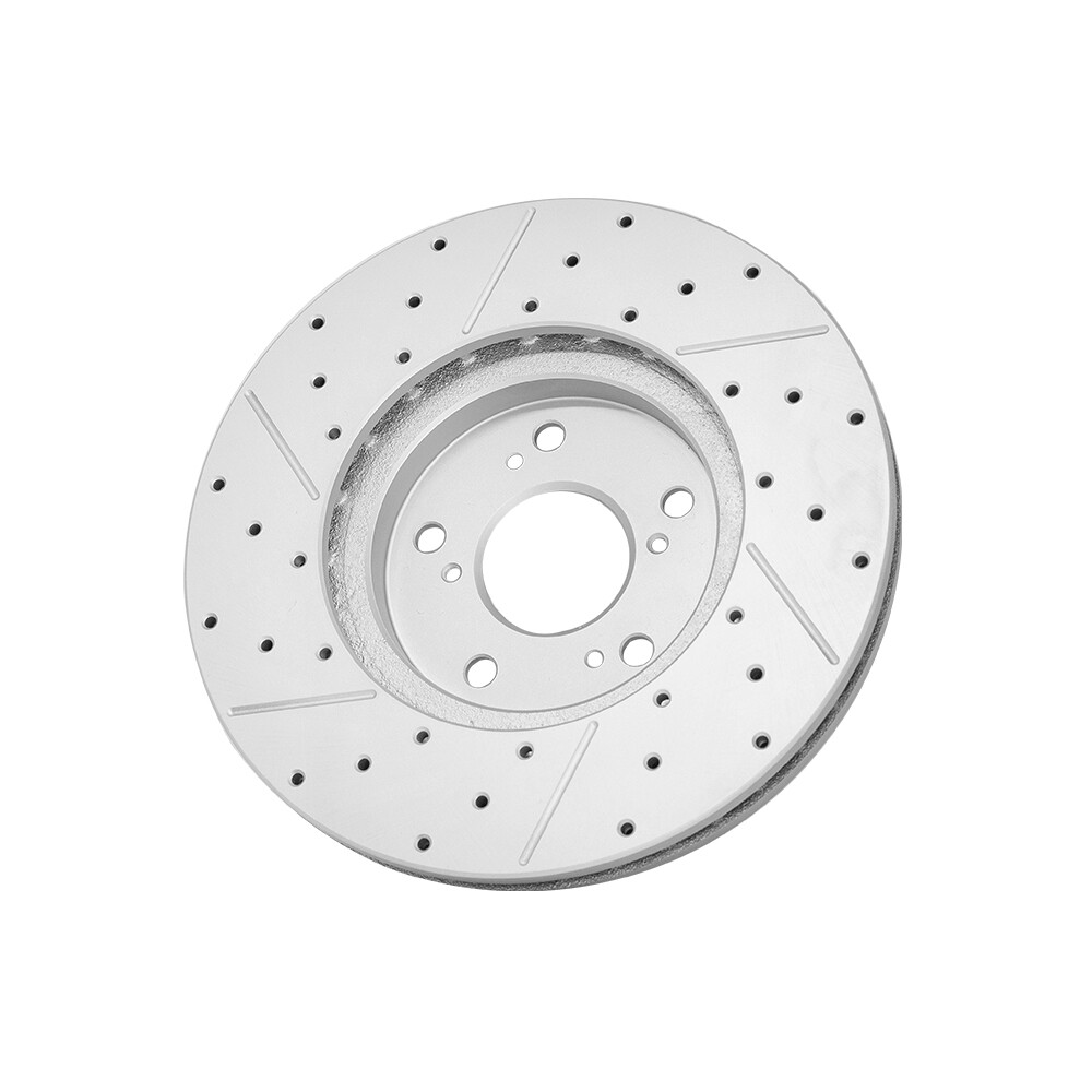 For 2003-2008 Honda Pilot 2001-2006 Acura MDX Front & Rear Drilled Brake Rotors
