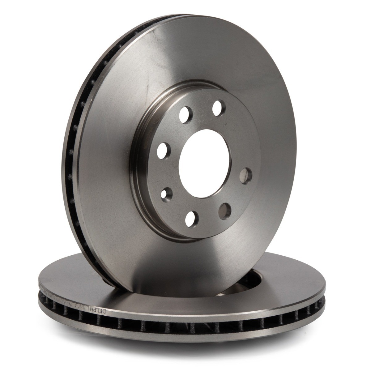 Delphi BG3404 Front Brake Disc Set 256mm Fits Vauxhall Astra G Van Zafira A