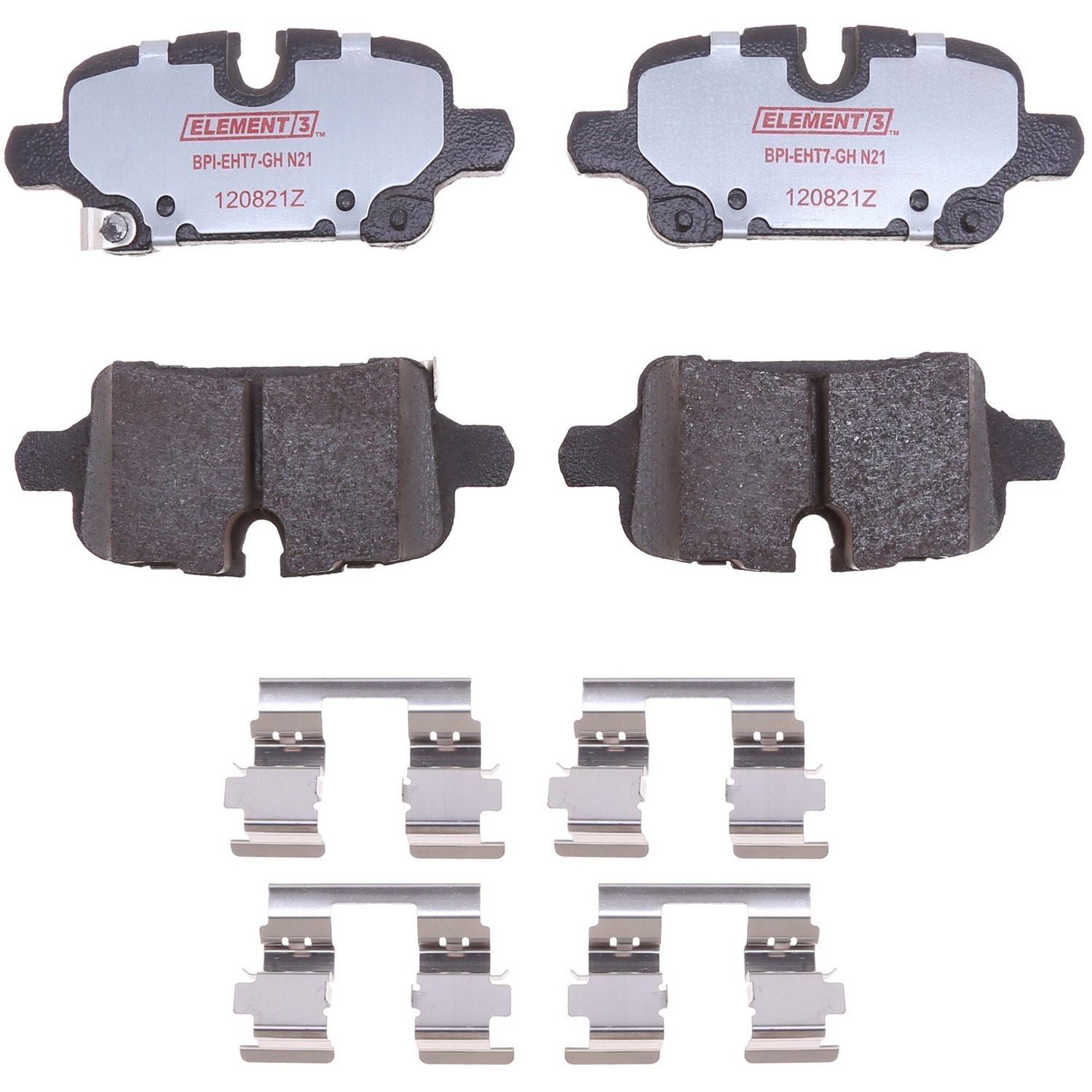 New OE Rear Ceramic Brake Pads Kit For 2020-2025 Chevy Malibu Lifetime Warranty