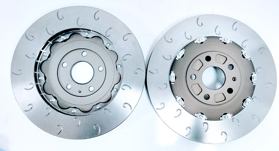 MTEC Front 370mm 2-Piece Brake Discs for Audi TT RS TTRS 8J Mk2 2.5 TFSI Quattro