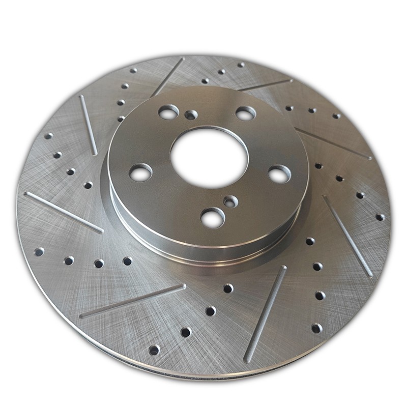 2pcs Front Drilled Slotted Brake Rotors for Toyota Corolla Matrix Scion xD 1.8L