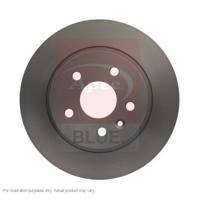 2x APEC Rear Brake Discs For OPEL ASTRA J Saloon 1.6 (69) 2012-18 SDK6283