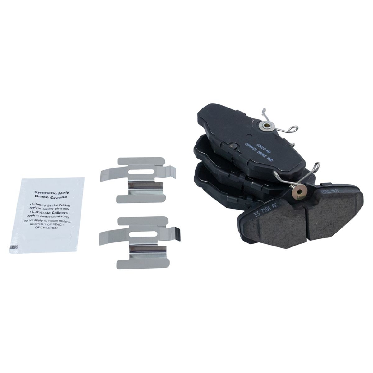 Front & Rear Ceramic Brake Pads & 2 Rotors Set Kit for Taurus Sable