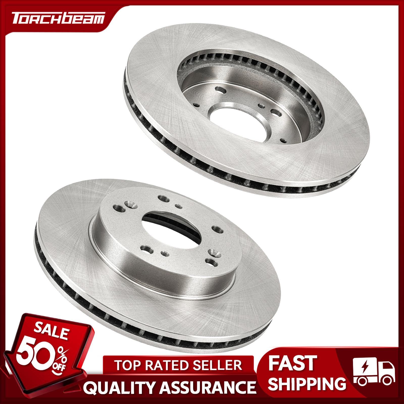 Set of 2 10.31’’ Front Brake Rotors Fits 2012 2013 2014 2015 Honda Civic 31601