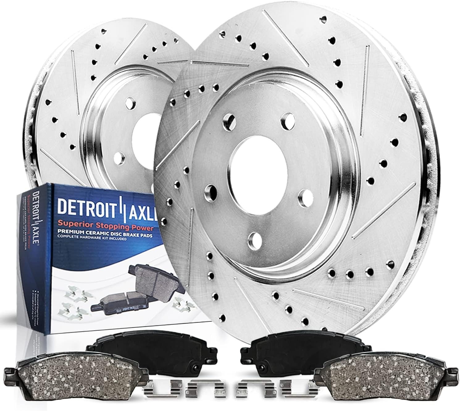 ***NEW*** Detroit Axle – Front Brake Kit for Ford Vehicles