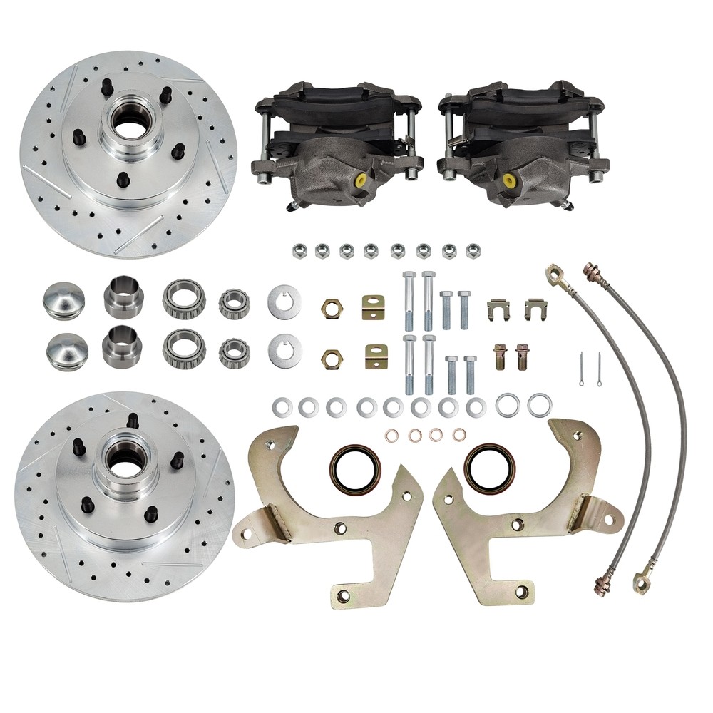 Front Disc Brake Conversion Kit for 1949 – 1954 Chevy Car/1953 – 1962 Corvette