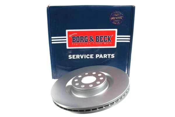 Borg & Beck BBD5755S Front Brake Disc 345mm Vented Fits Audi Seat Skoda VW A3 Cc