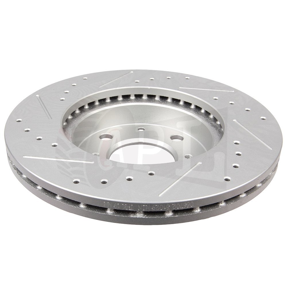 Front Brake Rotors For 1990 – 2000 Honda Civic Sedan Hatchback Drilled Slotted
