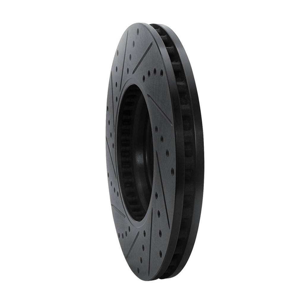 For Audi Q5 2009-2012 Brake Rotor Front, Passenger Side | Cast Iron | Vented