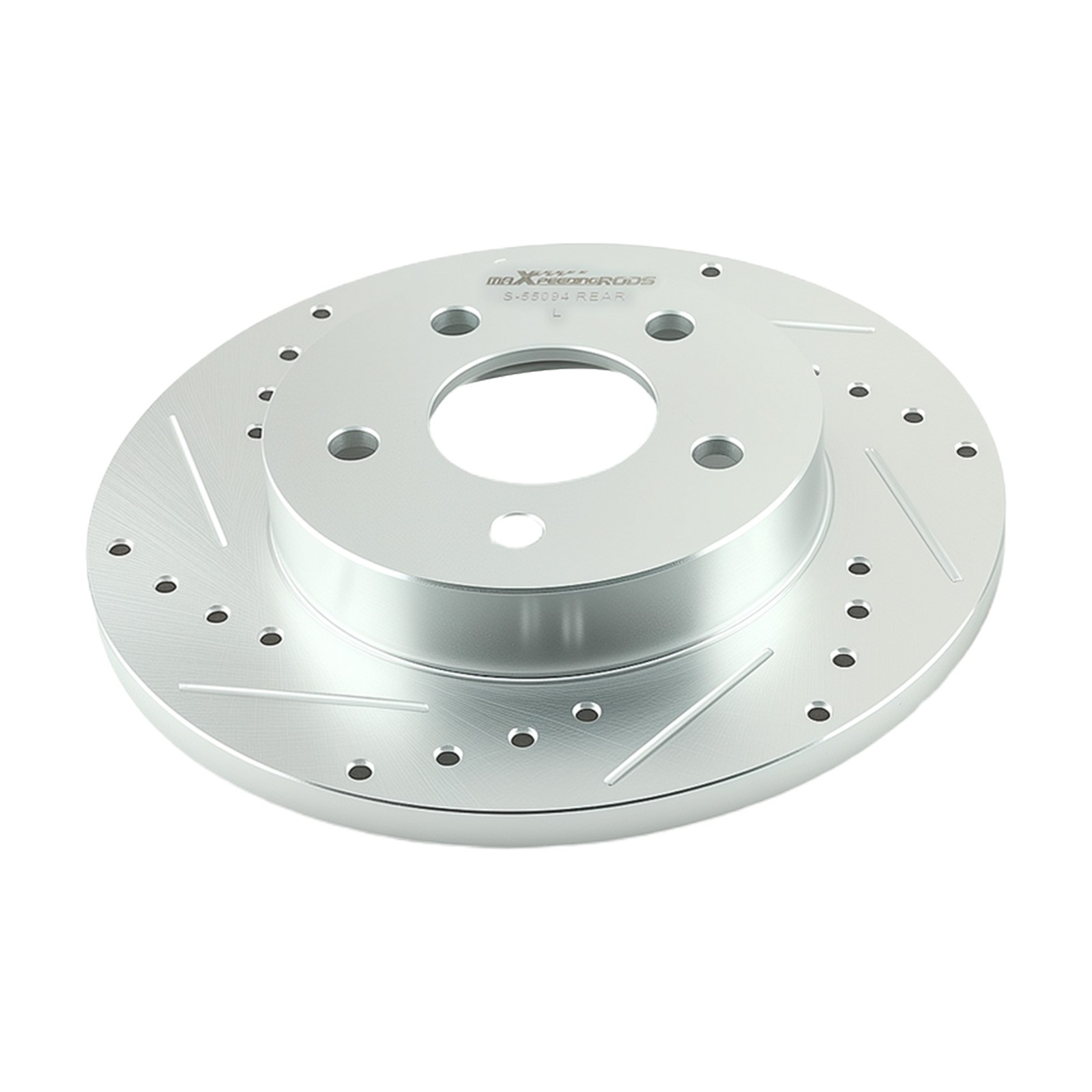 270mm Rear Drilled & Slotted Brake Disc For Saturn Aura 2007-2009/Ion 2004-2007