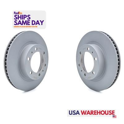 Ebc Brakes Usa RK7237, 2 Pack Gray Iron Brake Rotor Set Front Toyota Performance